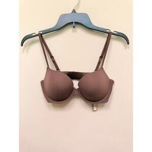 SKIMS FITS EVERYBODY Push-Up Bra - Cocoa Size 34C NWT #1685